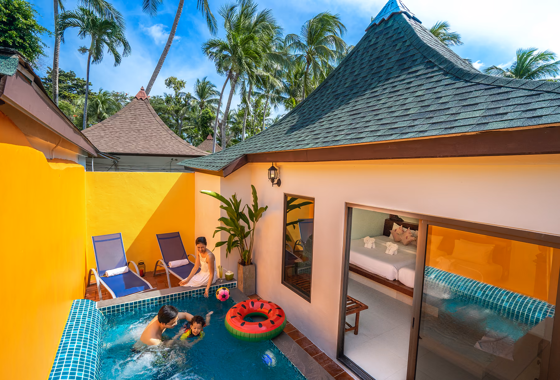 Family Plunge Pool Villa at Chaweng Buri Resort