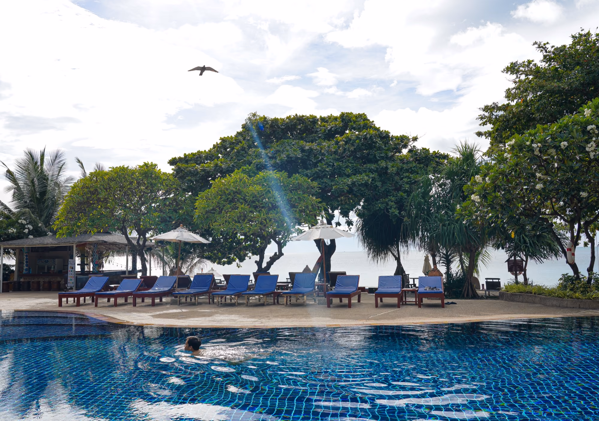 The Beachfront Pool — Breakfast by the pool 3