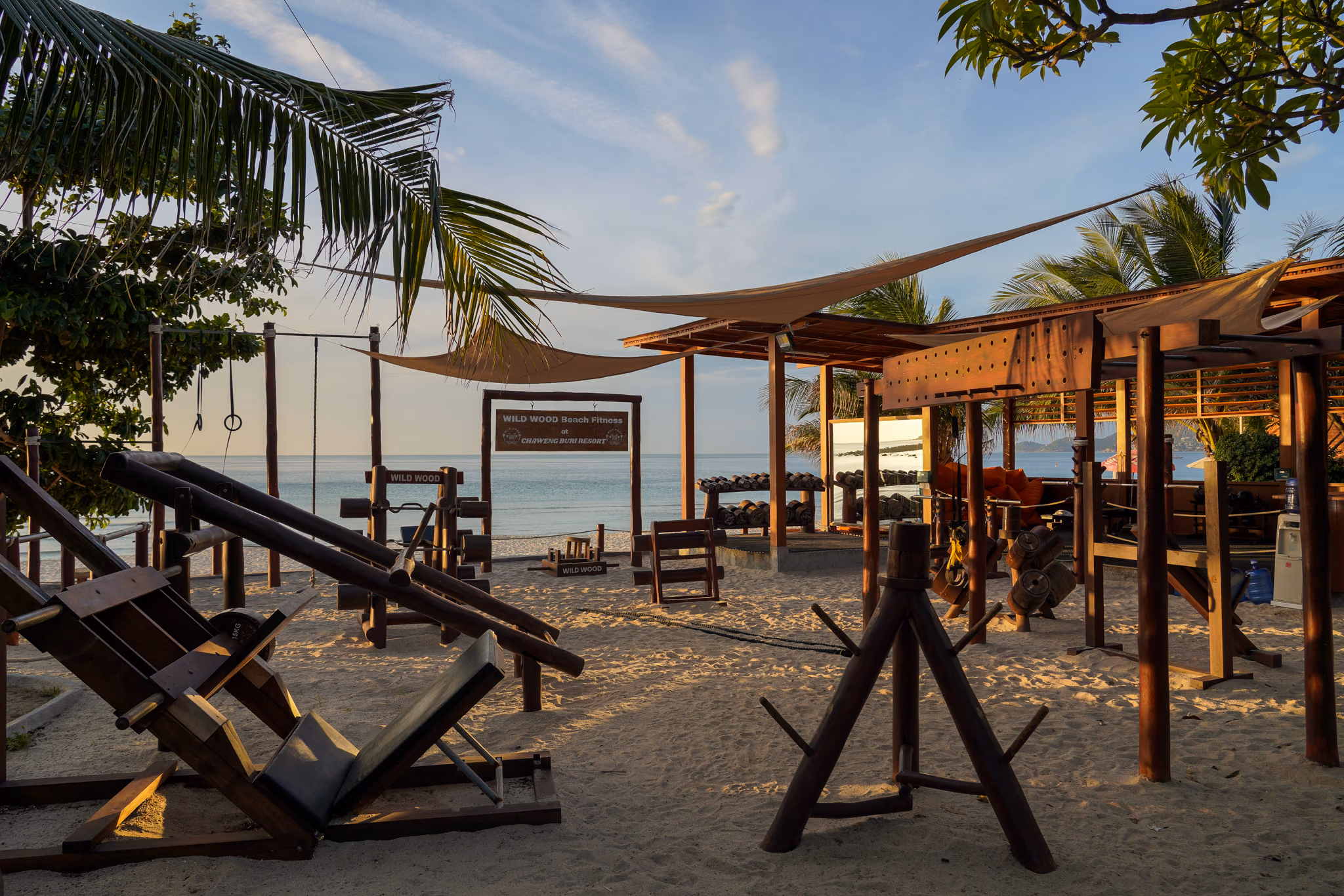Wild Wood Beach Fitness at Chaweng Buri Resort