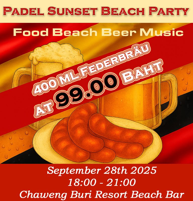 Padel Sunset Beach Party